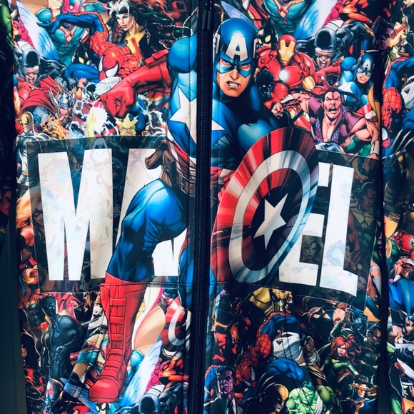Boy Marvel hoodie Jacket - Picture 4 of 6